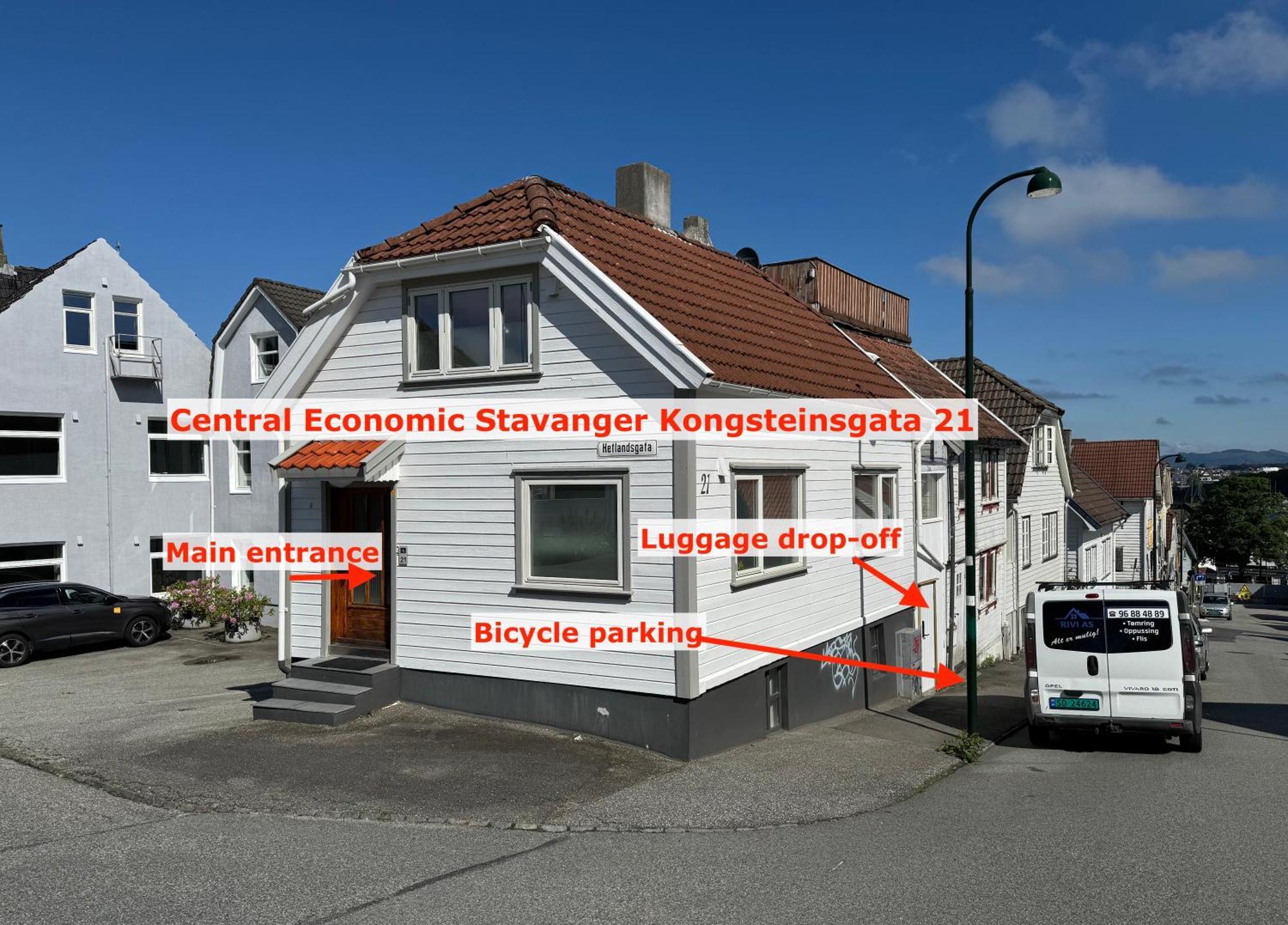 Central Economic Stavanger Kongsteinsgata المظهر الخارجي الصورة